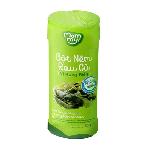 Bột nêm rau củ không muối Mămmy vị rong biển 85g (1Y+)