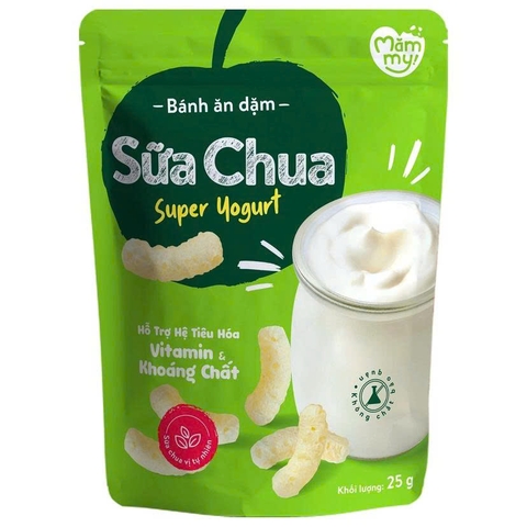 Bánh ăn dặm Mămmy vị sữa chua 25g (6M+)