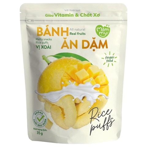 Bánh ăn dặm Mămmy vị xoài 35g (6M+)