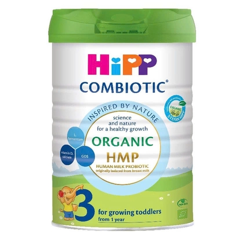Sữa Hipp số 3 Organic Combiotic HMP 800gr cho bé từ 1-3 tuổi