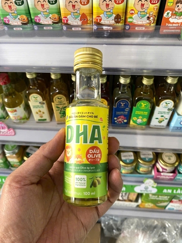 Dầu ăn dặm Mămmy DHA - Dầu Olive (100ml)