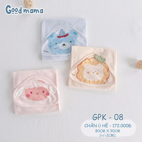 Chăn ủ hè cho bé GPK08 GoodMama (80*90cm)