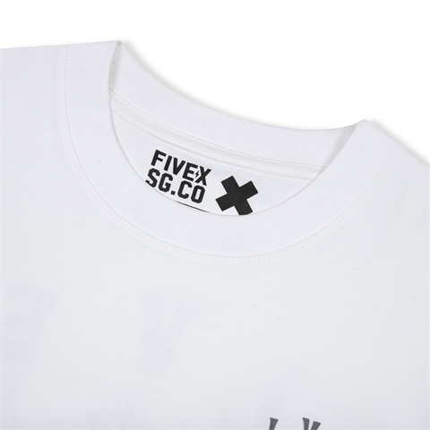 FIVEX CACTUS TEE - WHITE