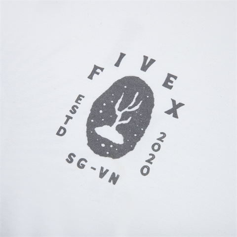 FIVEX CACTUS TEE - WHITE