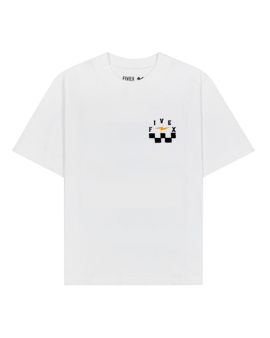 FIVEX TIGER STRIKE TEE - WHITE