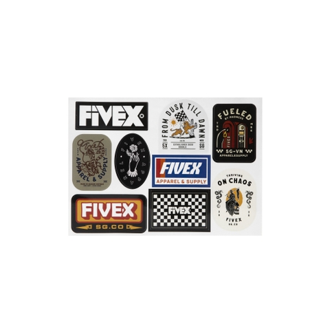 STICKER FIVEX