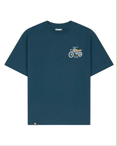 FIVEX LOST IN PAML TEE - DARK TEAL