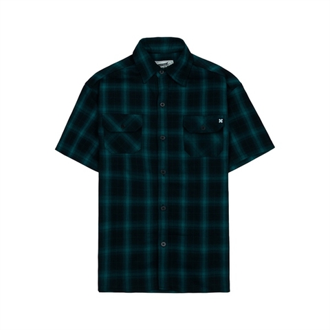 FIVEX FLANNEL SHIRT BLUE