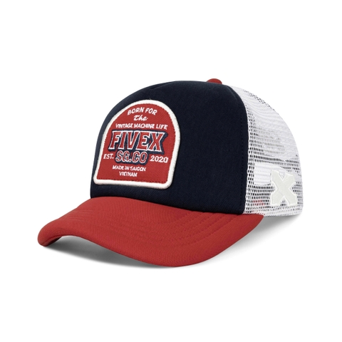 FIVEX TRUCKER HERITAGE - RED/NAVY