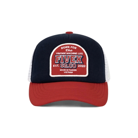 FIVEX TRUCKER HERITAGE - RED/NAVY