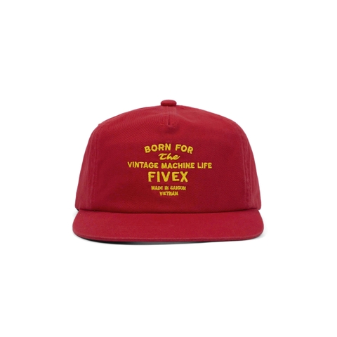 FIVEX 5PANEL VINTAGE - RED