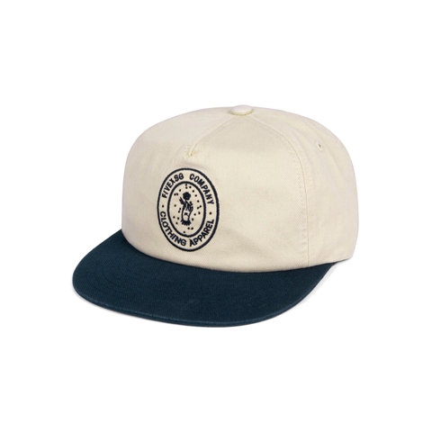 FIVEX 5PANEL BLOOM BADGE - NAVY/CREAM