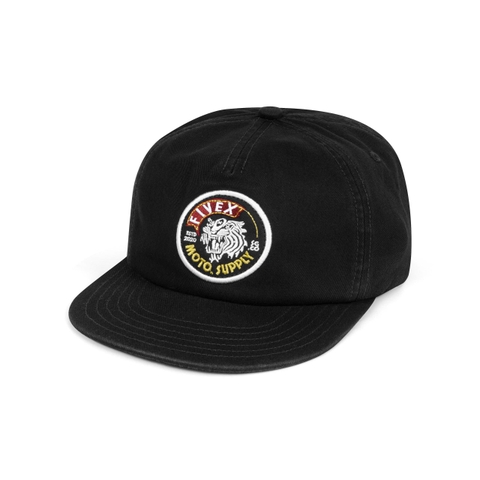 FIVEX 5PANEL TIGER ROAR - BLACK
