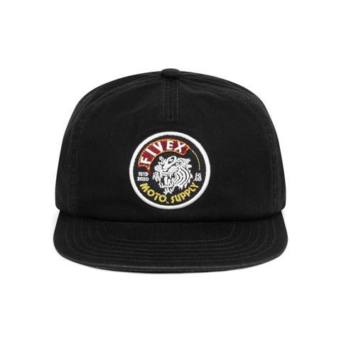 FIVEX 5PANEL TIGER ROAR - BLACK