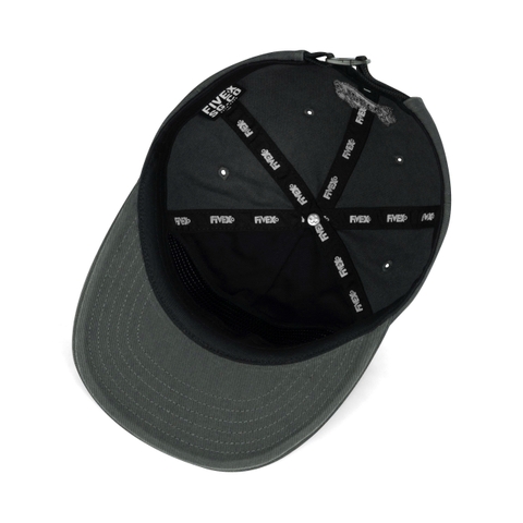 FIVEX 5PANEL POP ART - BLACK
