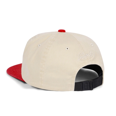 FIVEX 5PANEL SUPPLY - CREAM/RED