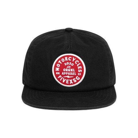 FIVEX 5PANEL MOTOCYCLES - BLACK