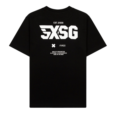 FIVEX 5XSG TEE - BLACK