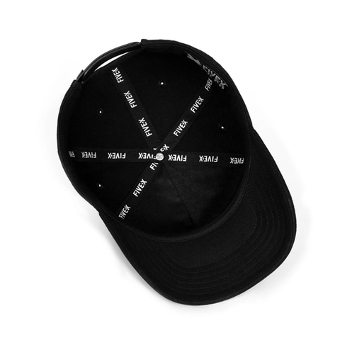 FIVEX SG A-FRAME CAP - BLACK