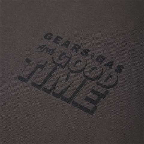 FIVEX GEARS GAS AND GOOD TIME TEE - GREY