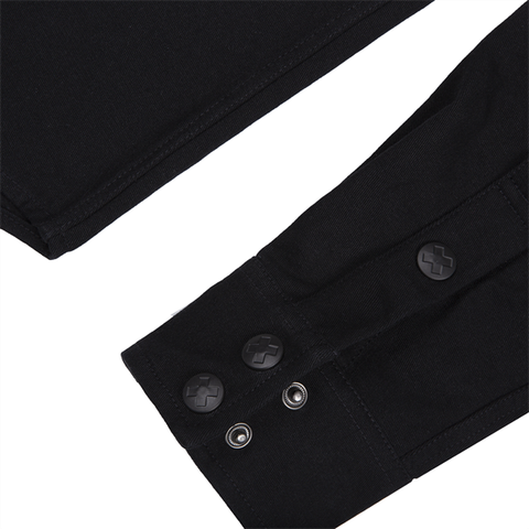 FIVEX X-WESTTERN  SHIRT- BLACK