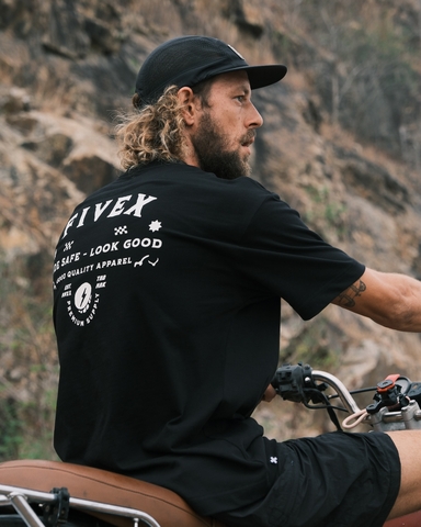 FIVEX RIDE SAFE & LOOK GOOD - BLACK