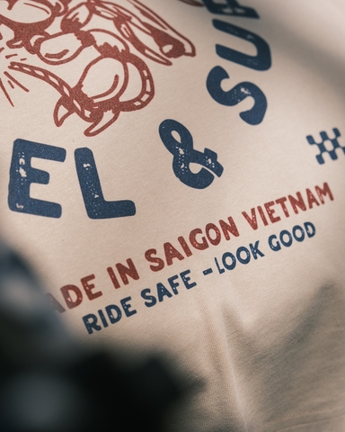 FIVEX SCORPION REDEO TEE - BEIGE