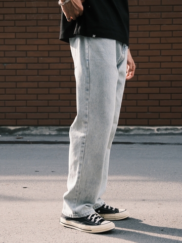 FIVEX STRAIGHT JEANS -BLUE FADE