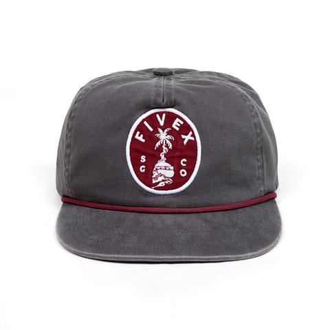 FIVEX 5PANEL CAP - RED