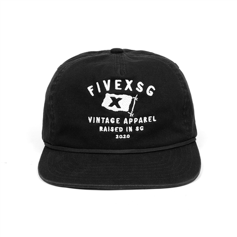 FIVEX 5PANEL CAP - RED