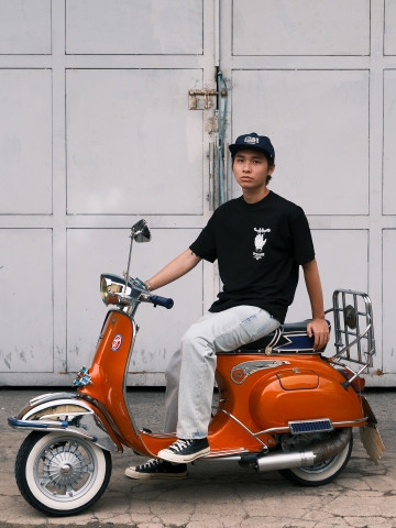 FIVEX STRAIGHT JEANS -BLUE FADE