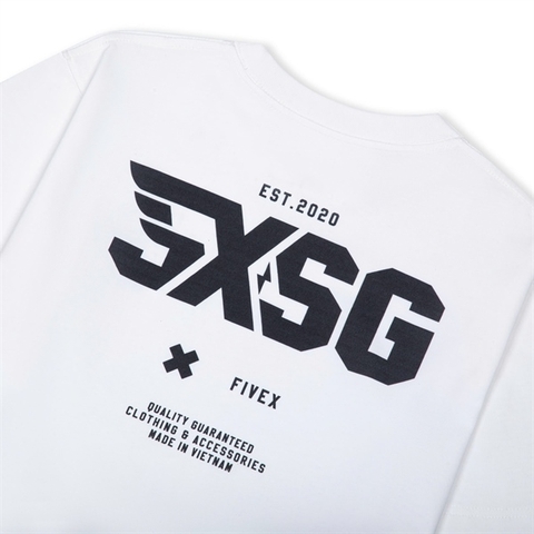 FIVEX 5XSG TEE - WHITE