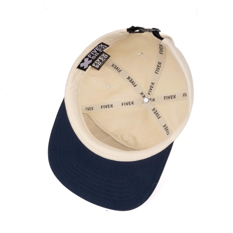 5PANEL - FIVEXSG - CREAM/NAVY