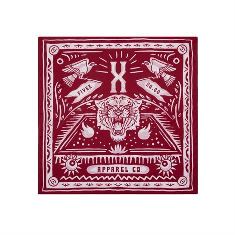 FIVEX BANDANA - RED