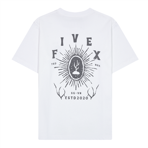 FIVEX CACTUS TEE - WHITE