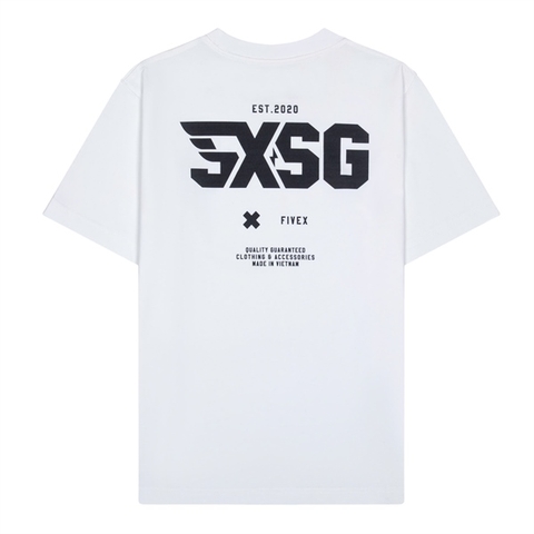 FIVEX 5XSG TEE - WHITE