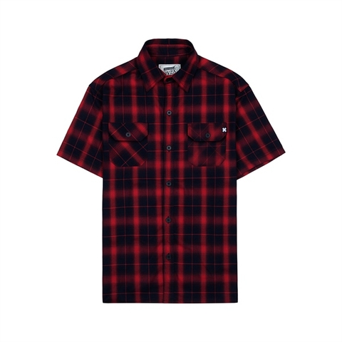 FIVEX FLANNEL SHIRT RED