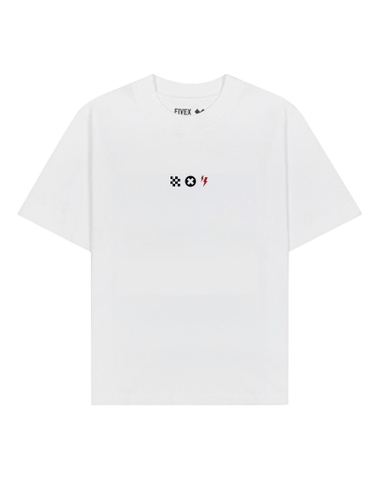 FIVEX HOUSE TEE - WHITE