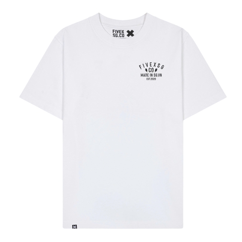 FIVEX TEE ENTHUSIASTS - WHITE
