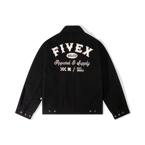FIVEX JACKET APP SS BLACK