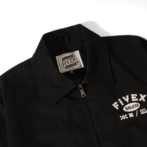 FIVEX JACKET APP SS BLACK