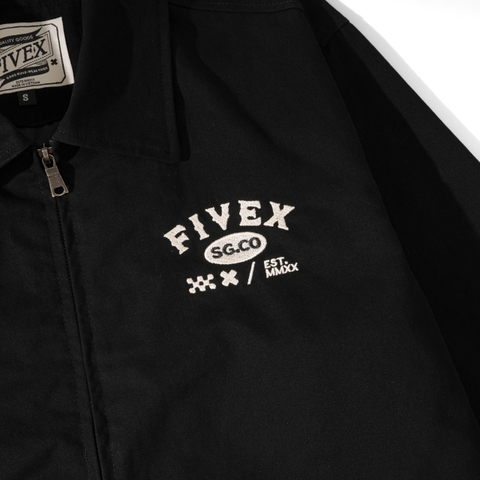 FIVEX JACKET APP SS BLACK