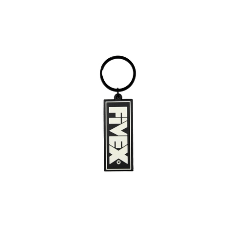 FIVEX RUBBER KEYCHAIN - Rectangle