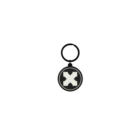 FIVEX RUBBER KEYCHAIN - Round
