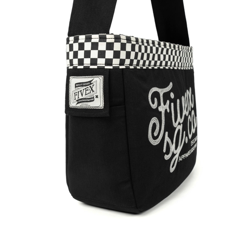 FIVEX NEWSPAPER BAG - BLACK