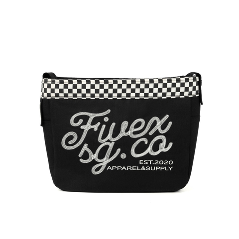 FIVEX NEWSPAPER BAG - BLACK