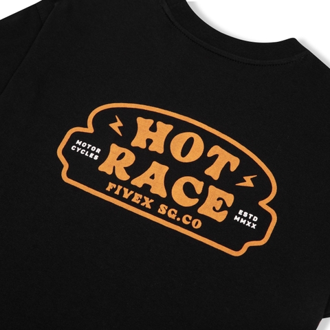 FIVEX KID TEE HOT RACE - BLACK