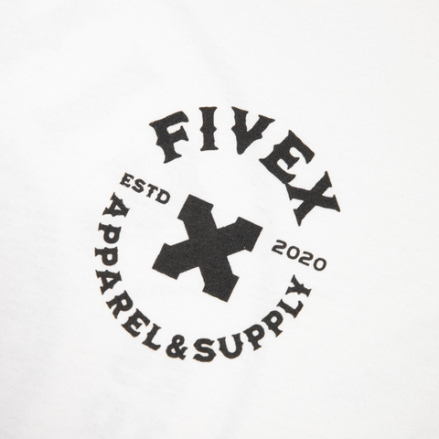 FIVEX TANK TOP EMBLEM - WHITE