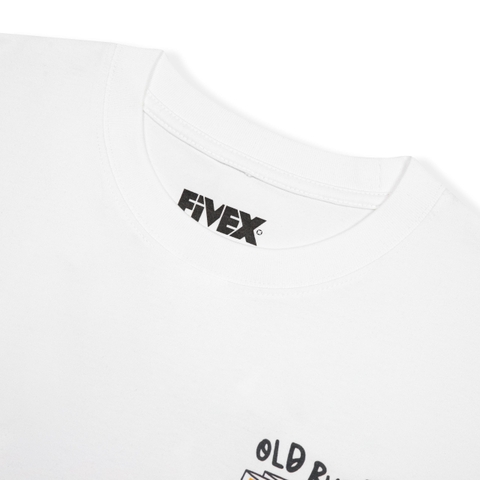 FIVEX TEE OLD BUT TRUE - WHITE