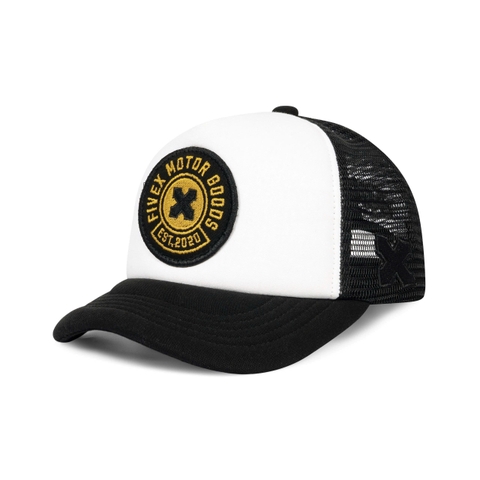 FIVEX TRUCKER MOTO GOODS - BLACK/WHITE